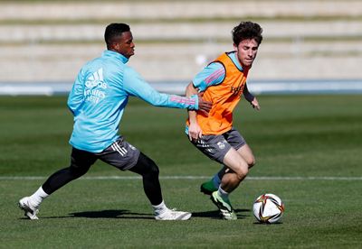 entrenamiento del real madrid en málaga