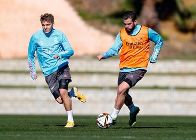 entrenamiento del real madrid en málaga