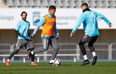 entrenamiento del real madrid en málaga
