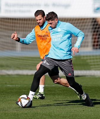 entrenamiento del real madrid en málaga