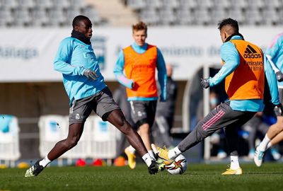 entrenamiento del real madrid en málaga