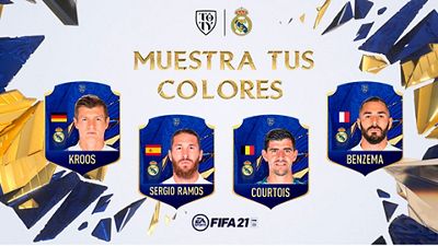 Ramos, Benzema, Kroos y Courtois, entre los candidatos al mejor equipo del año de FIFA 21 de EA SPORTS