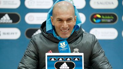 Zidane: “Vamos a competir e intentar hacer un gran partido”