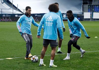 entrenamiento del real madrid en málaga