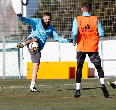 entrenamiento del real madrid
