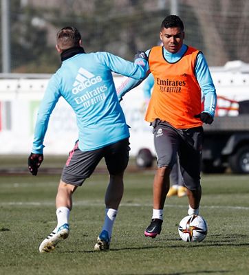 entrenamiento del real madrid
