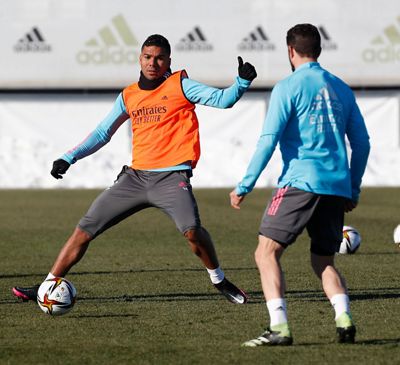entrenamiento del real madrid