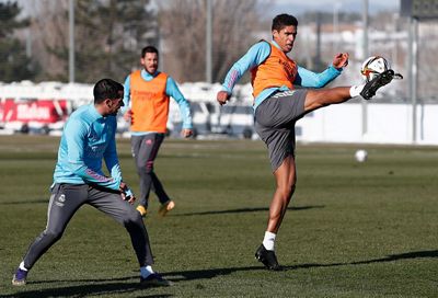 entrenamiento del real madrid