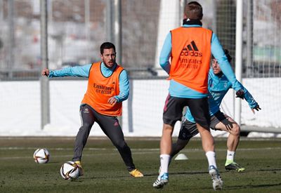 entrenamiento del real madrid