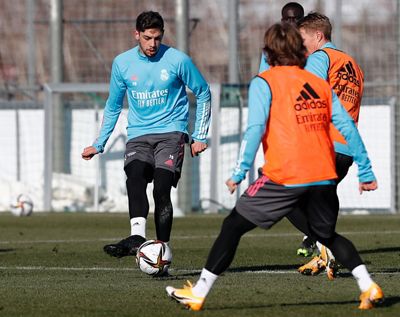 entrenamiento del real madrid