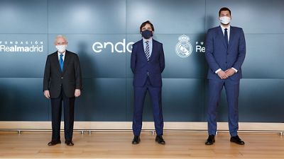 Endesa y la Fundación Real Madrid renuevan su colaboración por undécima temporada consecutiva