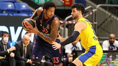 86-84: El Real Madrid pierde en un final a cara o cruz ante el Maccabi