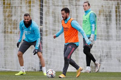 entrenamiento del real madrid