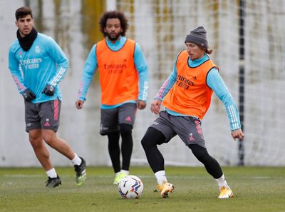 entrenamiento del real madrid