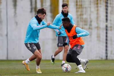 entrenamiento del real madrid