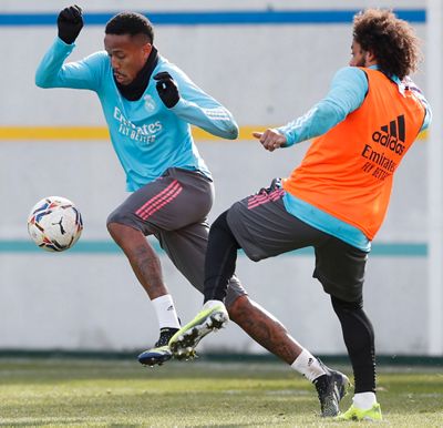 entrenamiento del real madrid