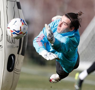 entrenamiento del real madrid