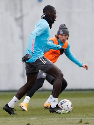 entrenamiento del real madrid