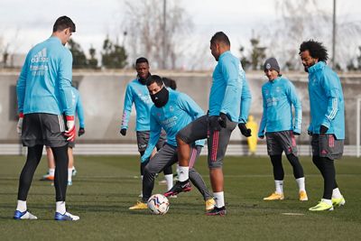 entrenamiento del real madrid
