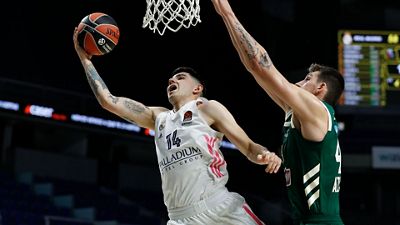 76-66: El Real Madrid gana al Panathinaikos con una gran primera parte