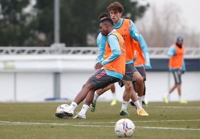 entrenamiento del real madrid