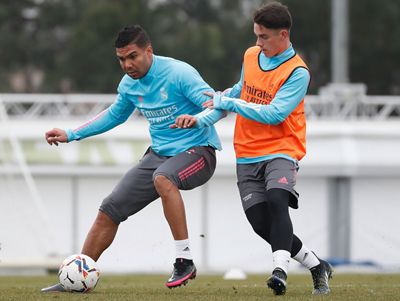 entrenamiento del real madrid