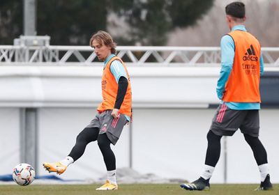 entrenamiento del real madrid