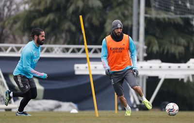 entrenamiento del real madrid