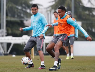 entrenamiento del real madrid