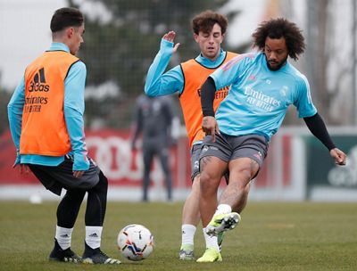 entrenamiento del real madrid