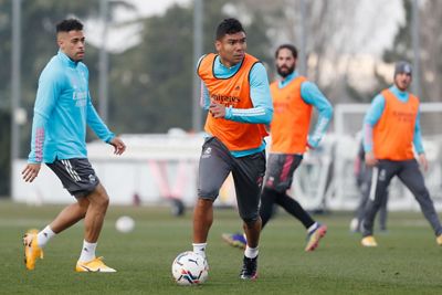 entrenamiento del real madrid