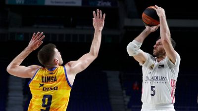 Rudy, quinto máximo triplista histórico del Real Madrid en la Liga