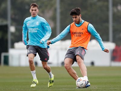 entrenamiento del real madrid
