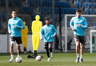 entrenamiento del real madrid