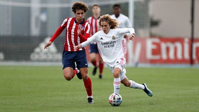 Los goles del Extremadura-Juvenil A y del Juvenil B-Atlético