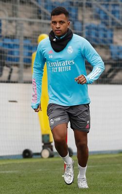 entrenamiento del real madrid