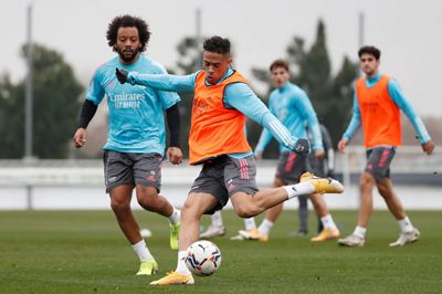 entrenamiento del real madrid