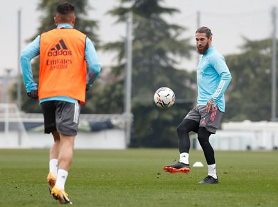 entrenamiento del real madrid