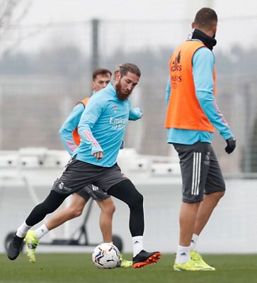 entrenamiento del real madrid