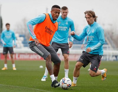 entrenamiento del real madrid