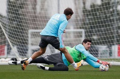 entrenamiento del real madrid