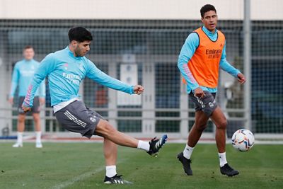 entrenamiento del real madrid