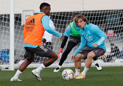 entrenamiento del real madrid