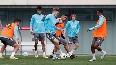 Última sesión antes de visitar al Huesca