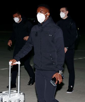 llegada del real madrid a huesca