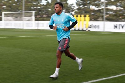 entrenamiento del real madrid