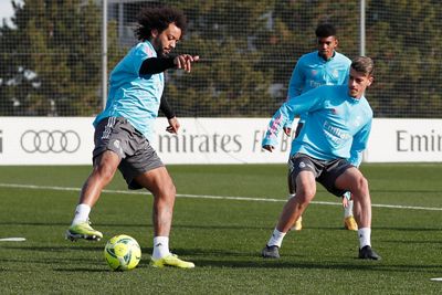 entrenamiento del real madrid