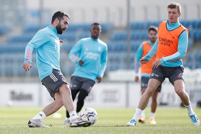 entrenamiento del real madrid