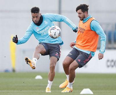 entrenamiento del real madrid