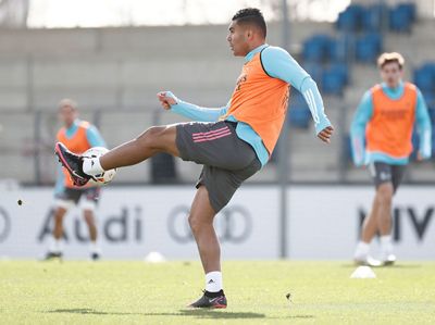 entrenamiento del real madrid